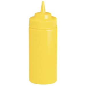 SQUEEZE BOTTLE 16OZ W/M YLW