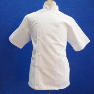 CHEF JACKET WH/SS XS-XL