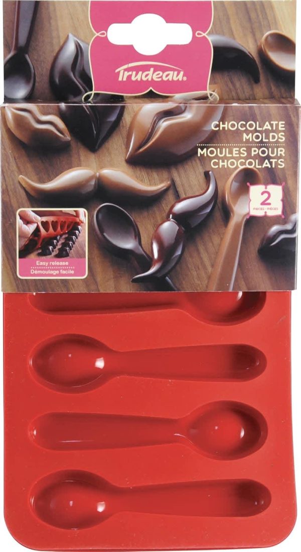 CHOCOLATE MOLD SPOONS 2/SET