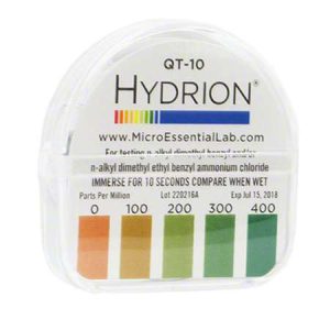TEST STRIPS SANITIZER QT-10 DIVERSEY