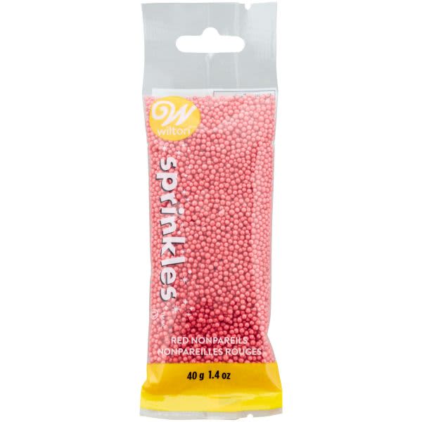WIL SUGAR PEARL RED 40G