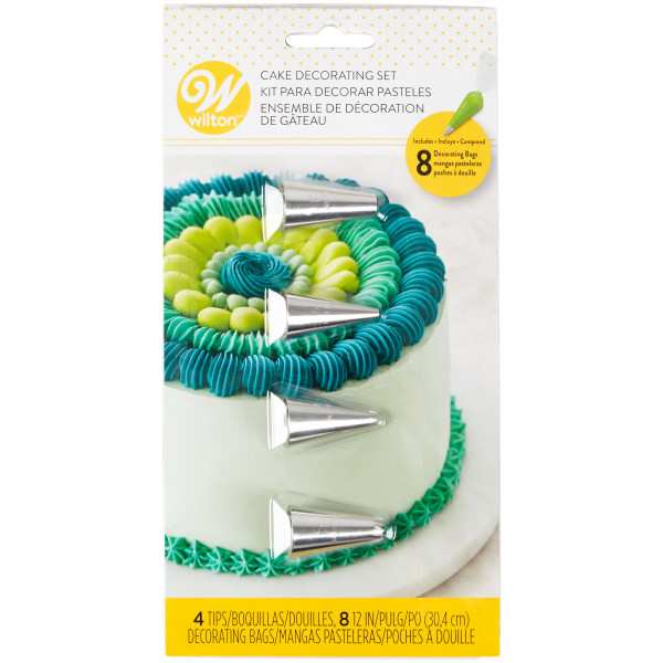 WIL CAKE DECO SET 12PC