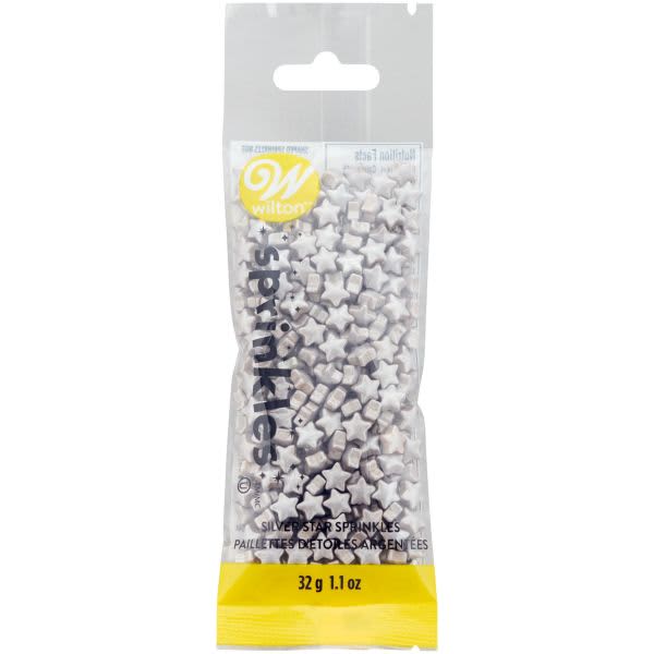 WIL SILVER SPRINKLE STAR 32G