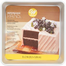 WIL CAKE PAN 8x2 ALUM