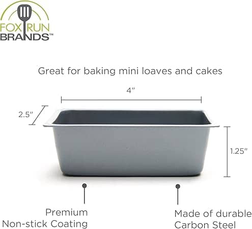 LOAF PAN MINI N/S 4''