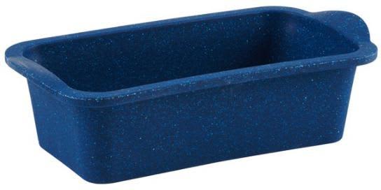 LOAF PAN SILICONE 8.5''X4.5'' BLUE GRANITE