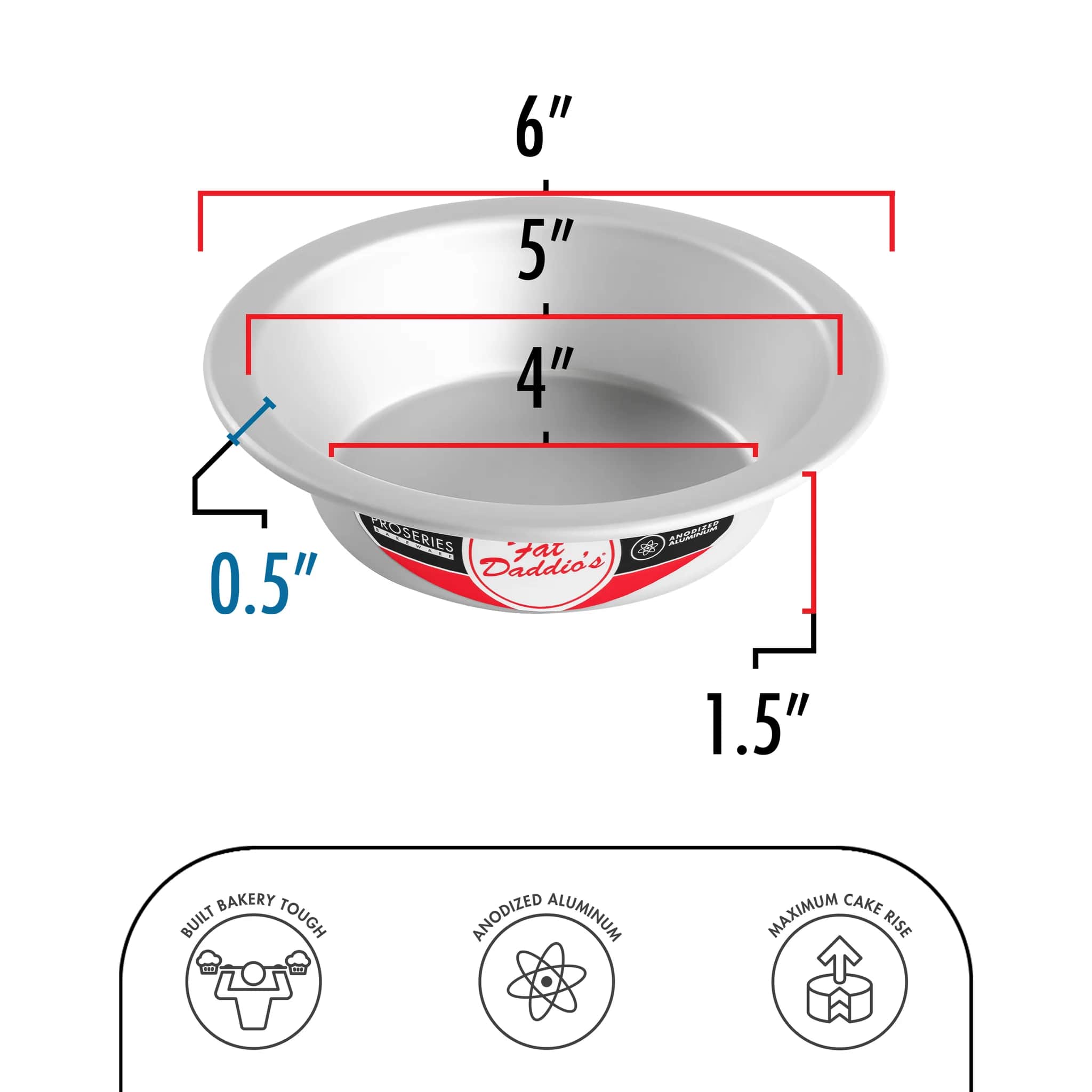 FDP PIE PAN 6'' - Image 2