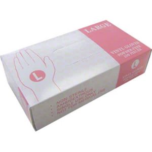 GLOVES VINYL POWDER FREE LARGE 200CT