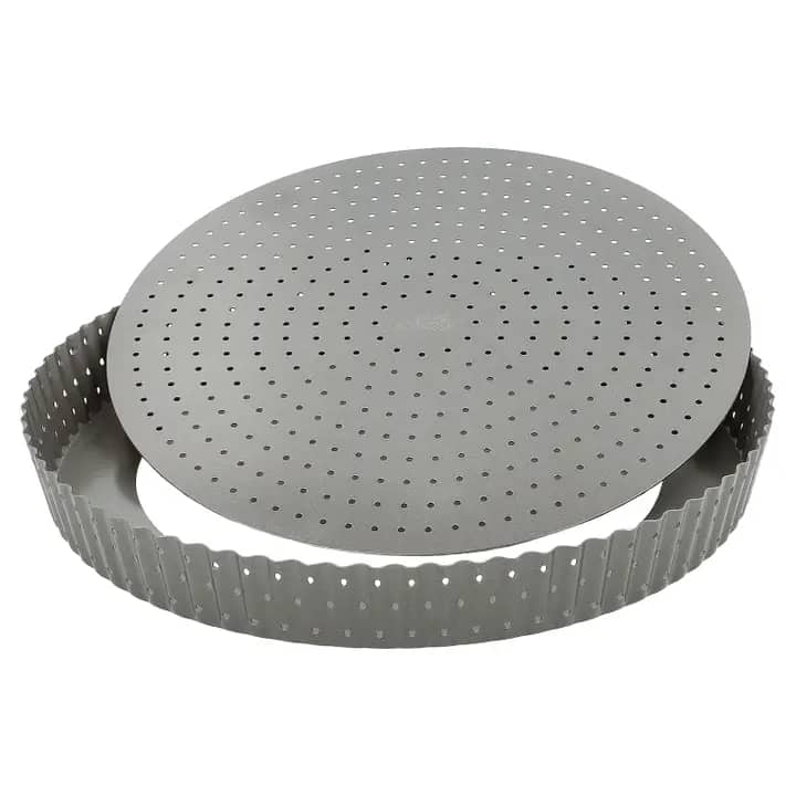 TART PAN PERFORATED 11in BAKERS BEST - Image 2