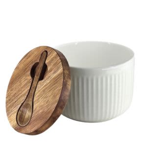 SALT KEEPER W/SPOON BIA