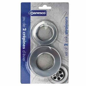 SINK STRAINER S/S 2/SET