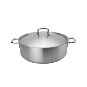 BRAZIER W/LID S/S 20 QT ELEMENTS